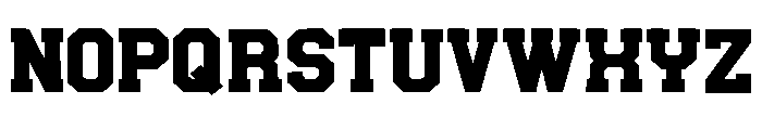 Spontan Jersey Regular Font LOWERCASE