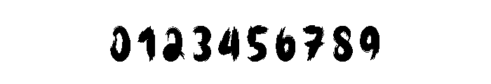 Spooked Midnight Font OTHER CHARS