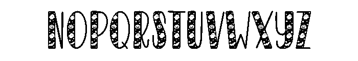 Spookie Font LOWERCASE