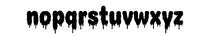 Spookify Font LOWERCASE