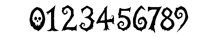 Spookspire Font OTHER CHARS