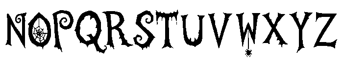 Spookspire Font UPPERCASE