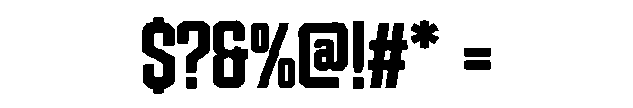 Spookster Font OTHER CHARS