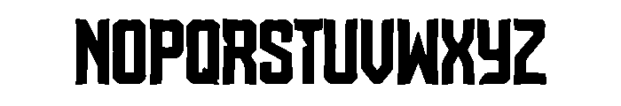 Spookster Font UPPERCASE