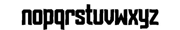 Spookster Font LOWERCASE