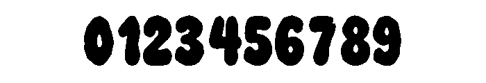 Spooky Bloom Font OTHER CHARS