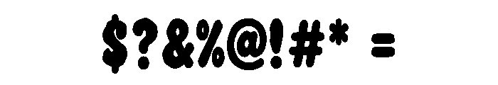 Spooky Bloom Font OTHER CHARS