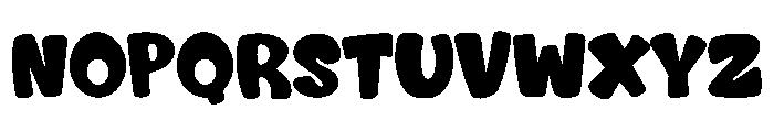 Spooky Boho Font UPPERCASE