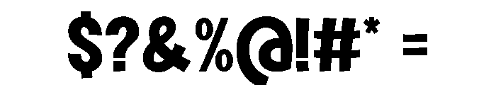 Spooky Brook Regular Font OTHER CHARS