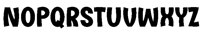 Spooky Brook Regular Font LOWERCASE