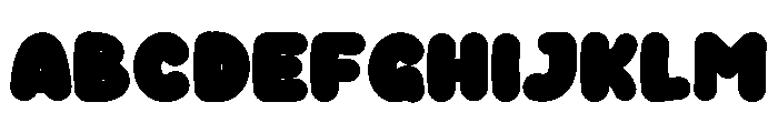 Spooky Castle Font UPPERCASE