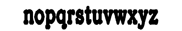 Spooky Chapters Font LOWERCASE