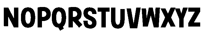 Spooky Chunks Regular Font UPPERCASE