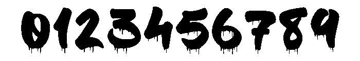 Spooky Crimson Regular Font OTHER CHARS