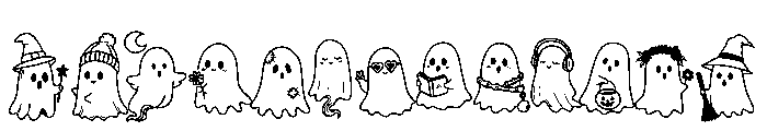 Spooky Cute Ghost FONT