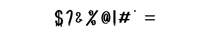 Spooky Drips Font OTHER CHARS
