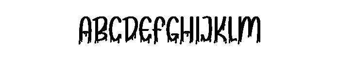 Spooky Drips FONT