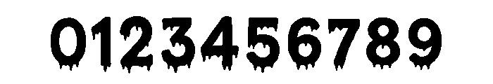 Spooky Extra Font OTHER CHARS