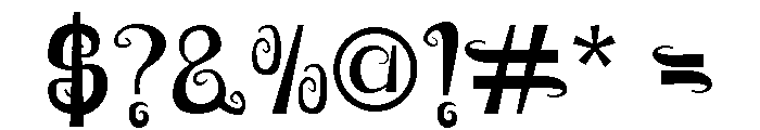 Spooky Ghouline Regular Font OTHER CHARS