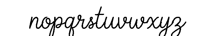 Spooky Halloween Duo Font LOWERCASE