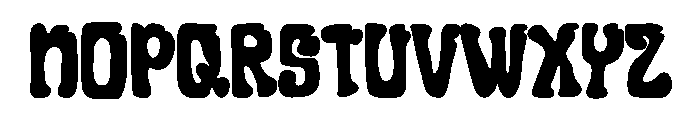 Spooky Hallows Font UPPERCASE