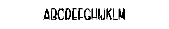Spooky Hospital Font UPPERCASE