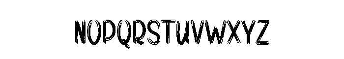 Spooky Hospital Font LOWERCASE