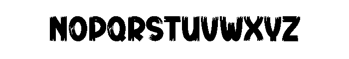 Spooky Hounted Font LOWERCASE