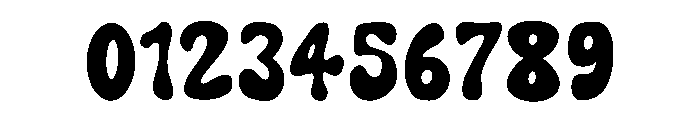 Spooky Humerus Font OTHER CHARS