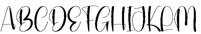 Spooky Hunting Font UPPERCASE