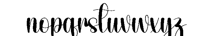 Spooky Hunting Font LOWERCASE