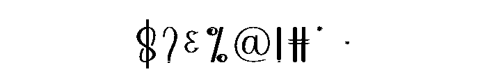 Spooky Maddison Font OTHER CHARS