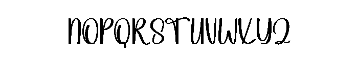 Spooky Maddison Font UPPERCASE