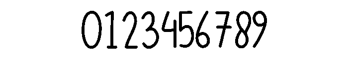 Spooky Minimalist Font OTHER CHARS