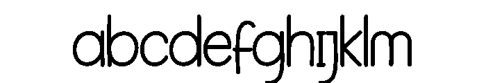 Spooky Minimalist FONT