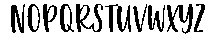 Spooky Monster Regular Font UPPERCASE