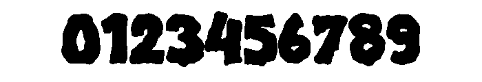 Spooky Nightmare Regular Font OTHER CHARS