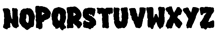 Spooky Nightmare Regular Font UPPERCASE