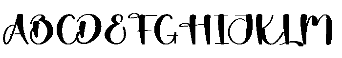 Spooky Nightside Font UPPERCASE