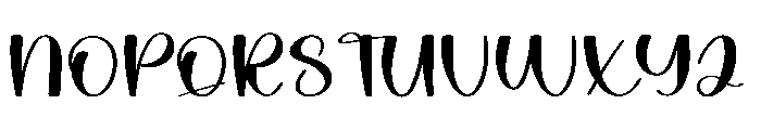 Spooky Nightside Font UPPERCASE