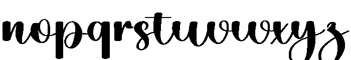 Spooky Nightside Font LOWERCASE
