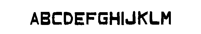 Spooky Patch Regular Font UPPERCASE