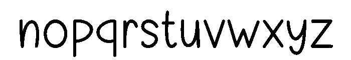 Spooky Portal Font LOWERCASE