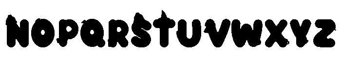 Spooky Puff Font UPPERCASE