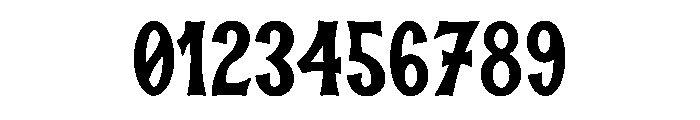 Spooky Raven Font OTHER CHARS
