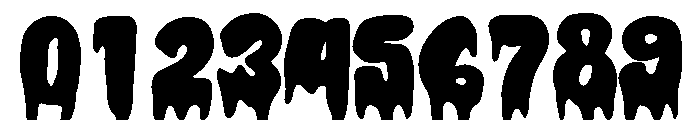 Spooky Retro Font OTHER CHARS