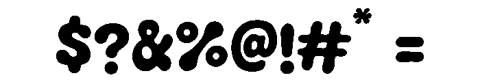 Spooky Scribble Font OTHER CHARS