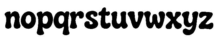 Spooky Scribble Font LOWERCASE