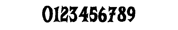 Spooky Season Font 1 Font OTHER CHARS