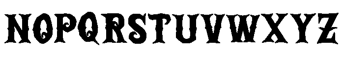 Spooky Season Font 1 Font UPPERCASE